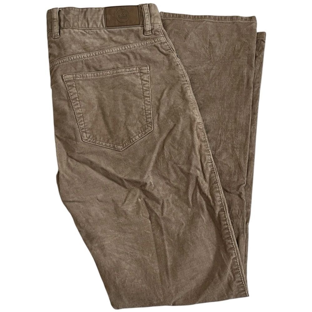 Peter Millar Corduroy Pant Men 34 Brown Crown Sport Stretch Corduroy Casual Golf